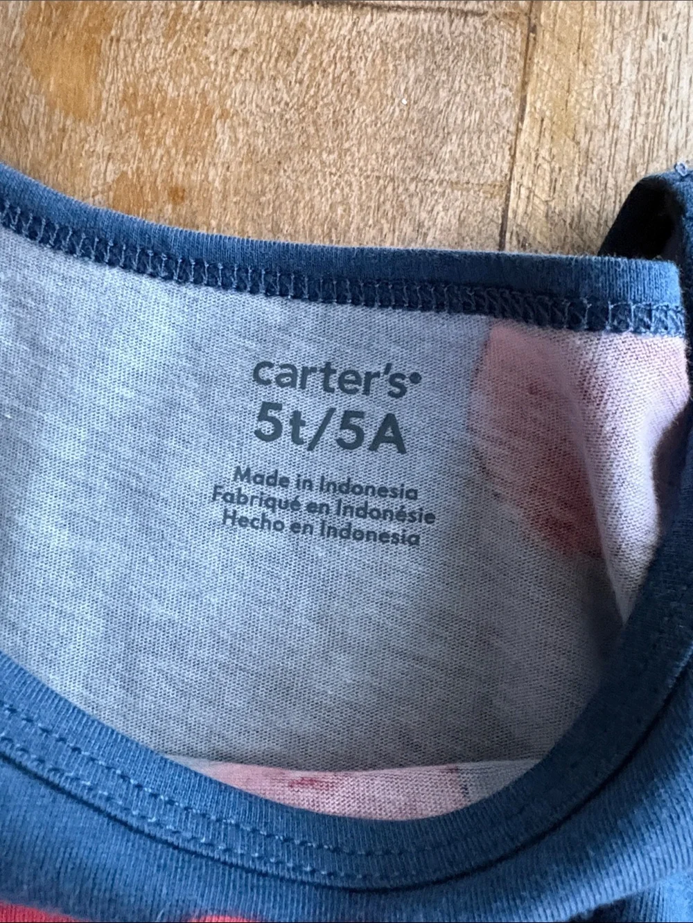 NWOT Carter's Dress with Apple Print 5t